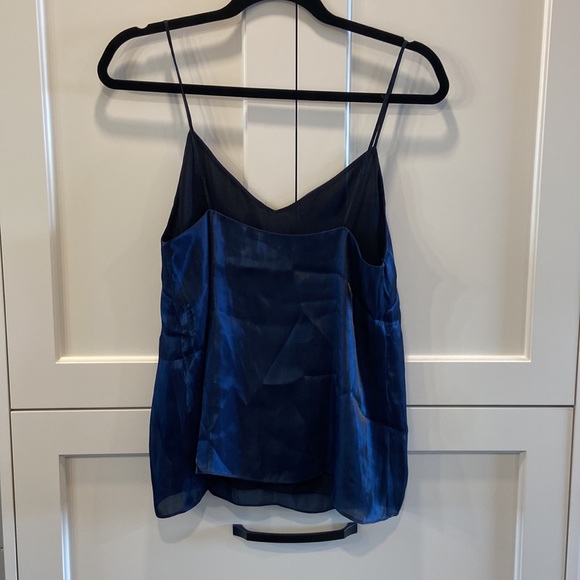 Rag & Bone 100% Silk Navy Cami, Size 4 - Picture 2 of 9